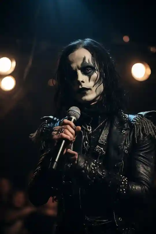 Afbeelding van een singer_goth